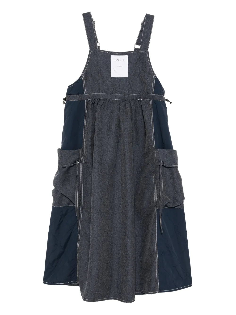 Izzue Mouwloze jurk - Blauw