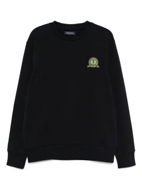 Fred Perry sudadera con distintivo de tenis