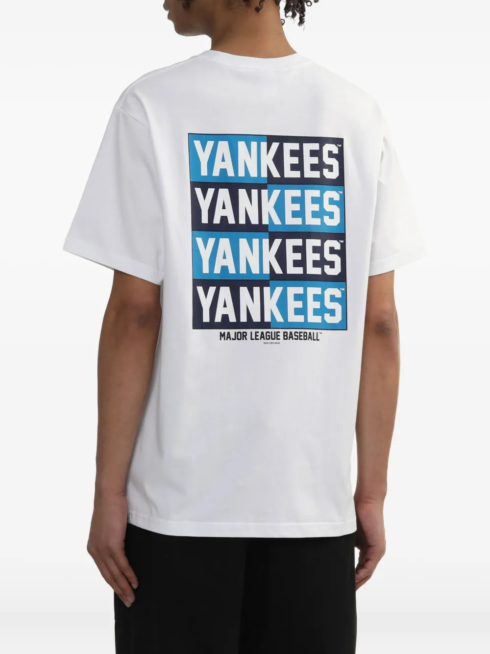 NEW ERA CAP New York Yankees T-shirt met logo Wit