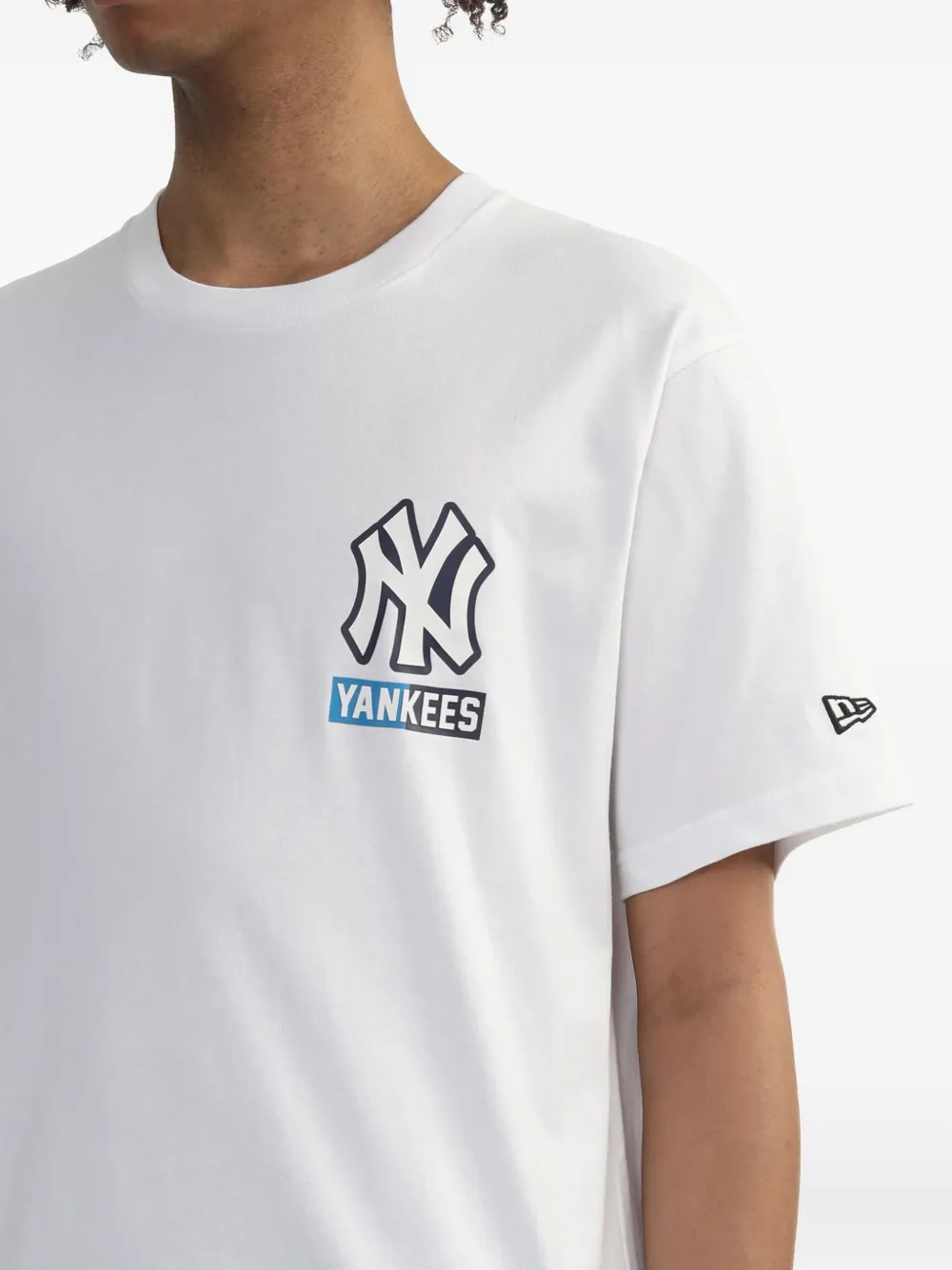 NEW ERA CAP New York Yankees T-shirt met logo Wit