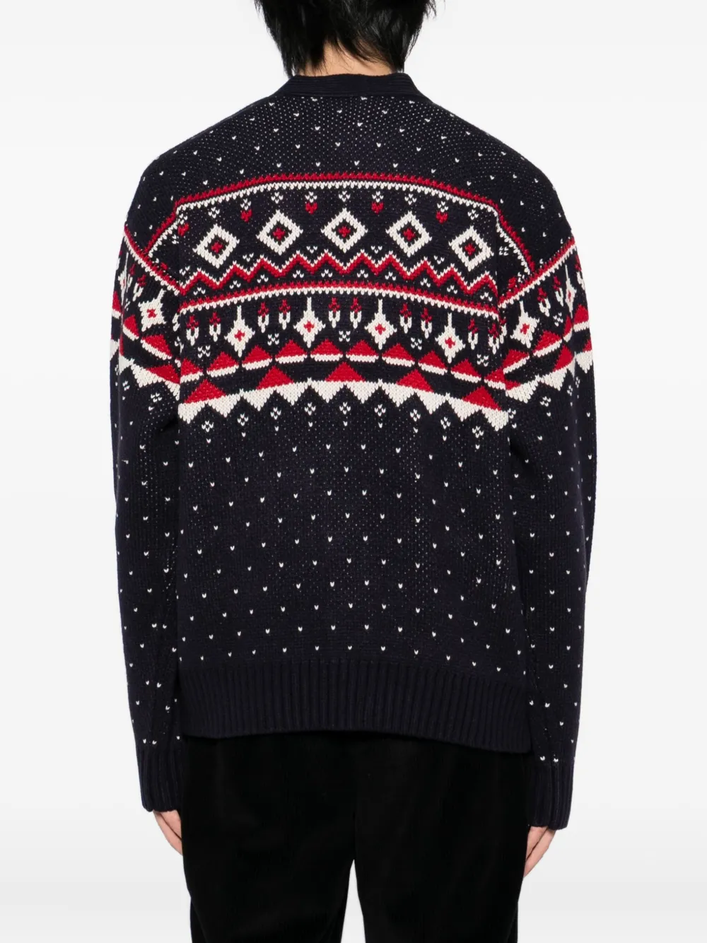 CHOCOOLATE Vest met logopatch Blauw