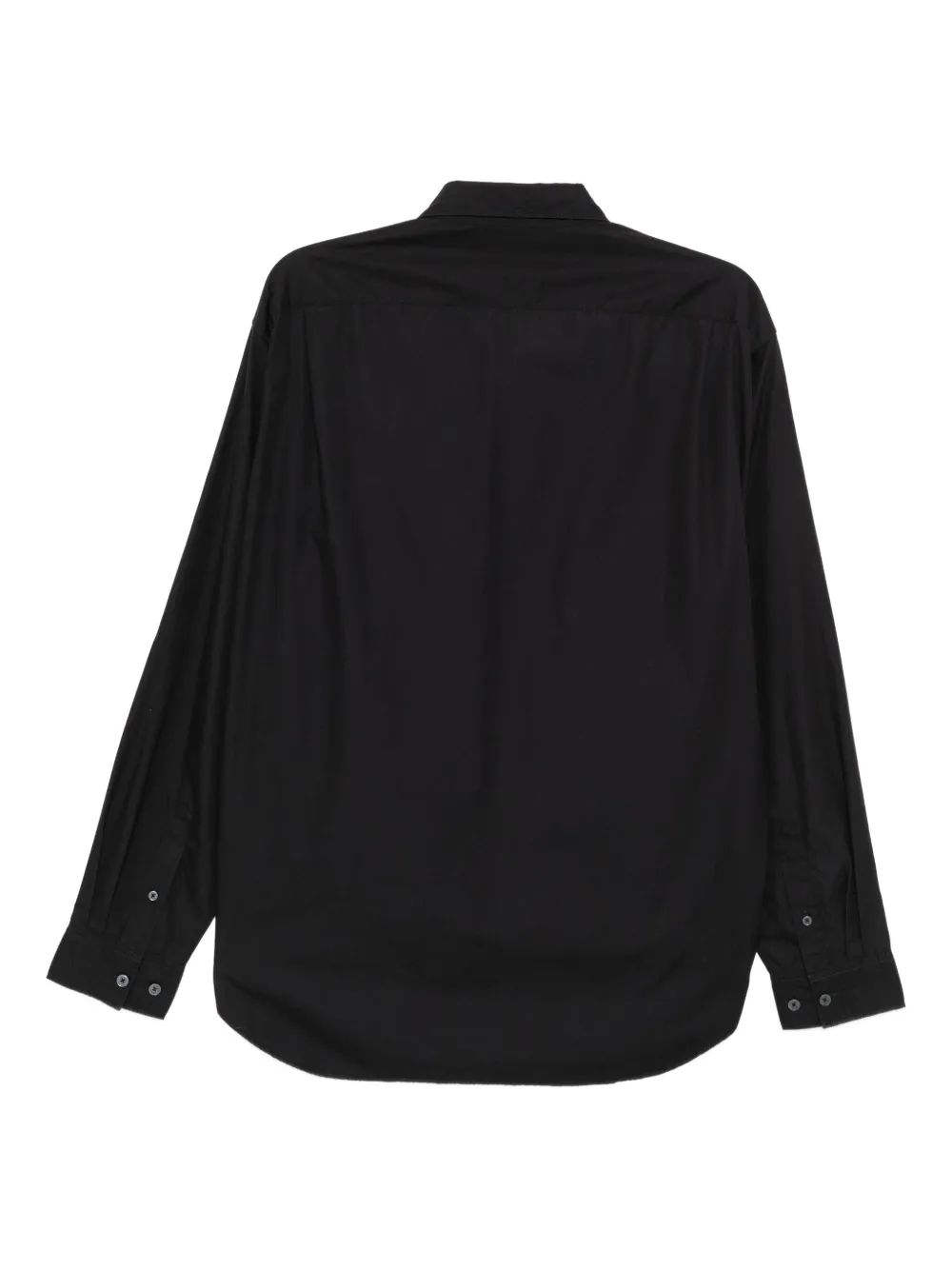 CHOCOOLATE Overhemd met logopatch - Zwart