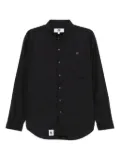 CHOCOOLATE logo-patched shirt - Black