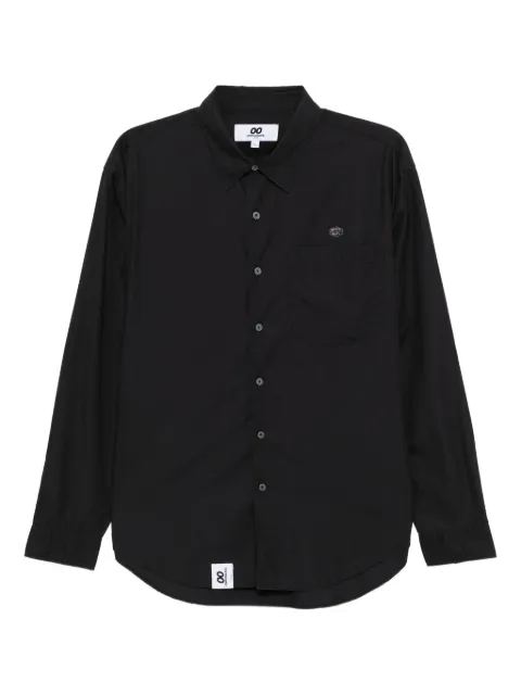 CHOCOOLATE logo-patched shirt 