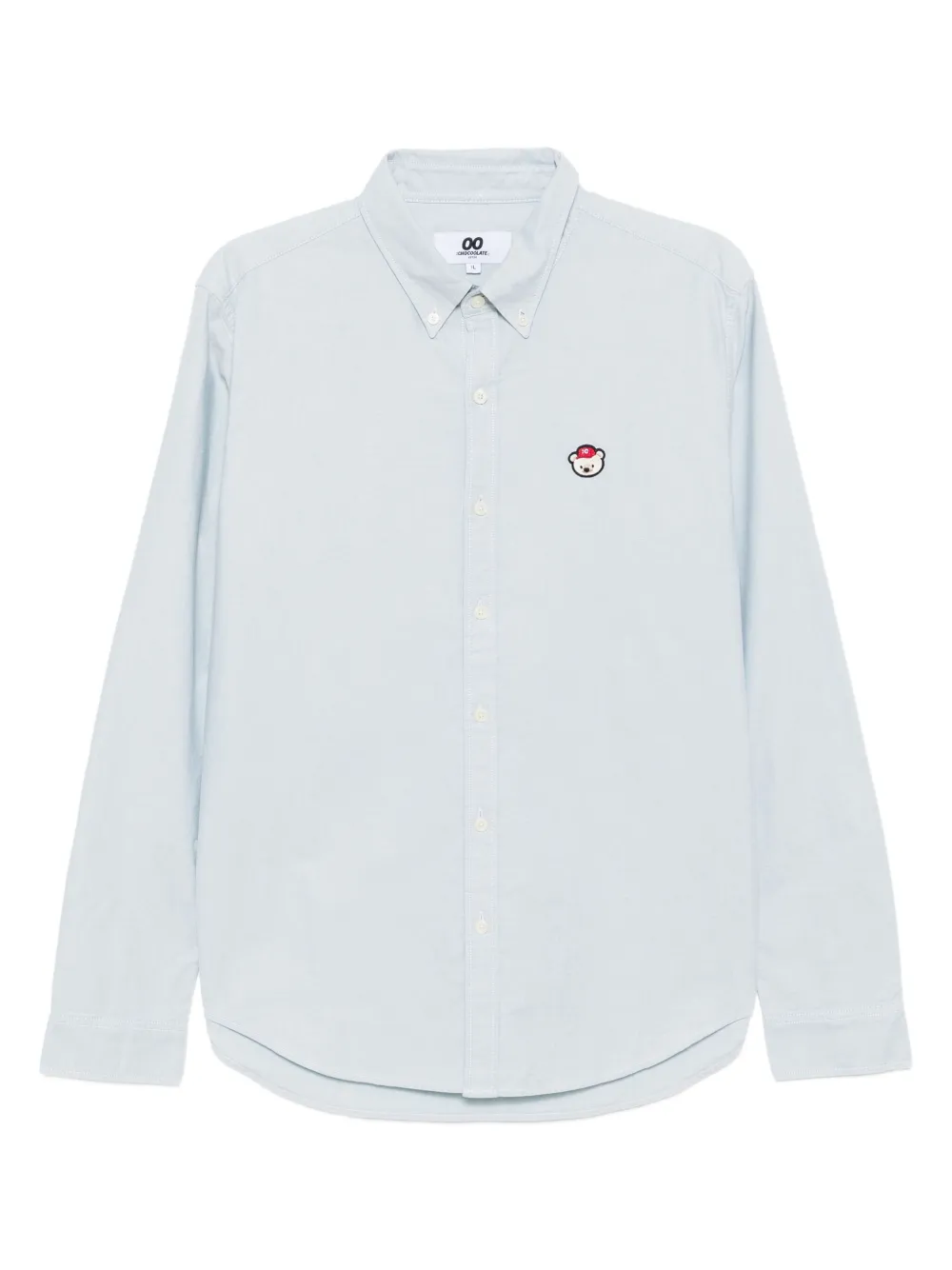 CHOCOOLATE camisa con logo bordado | verde | Image 1