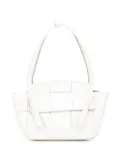 Bottega Veneta Pre-Owned 2012-2025 Small Calfskin Maxi Intrecciato Arco satchel - White