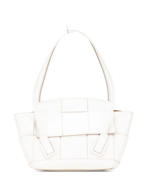 Bottega Veneta Pre-Owned 2012-2025 Small Calfskin Maxi Intrecciato Arco satchel