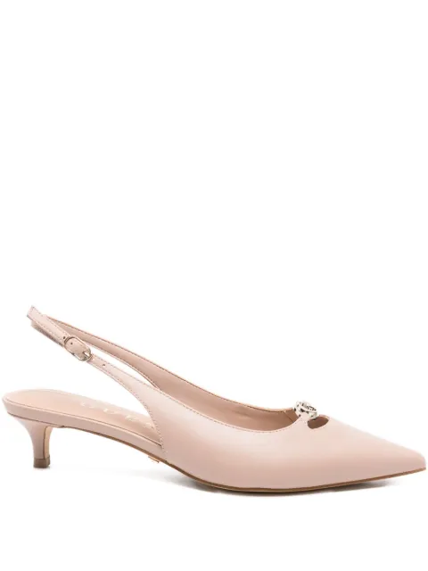 GUESS USA slingback kitten-heel pumps