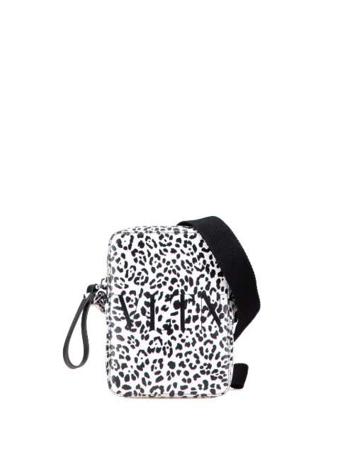 Valentino Garavani Pre-Owned 2018-2025 Small Leather Animalier Print VLTN crossbody bag