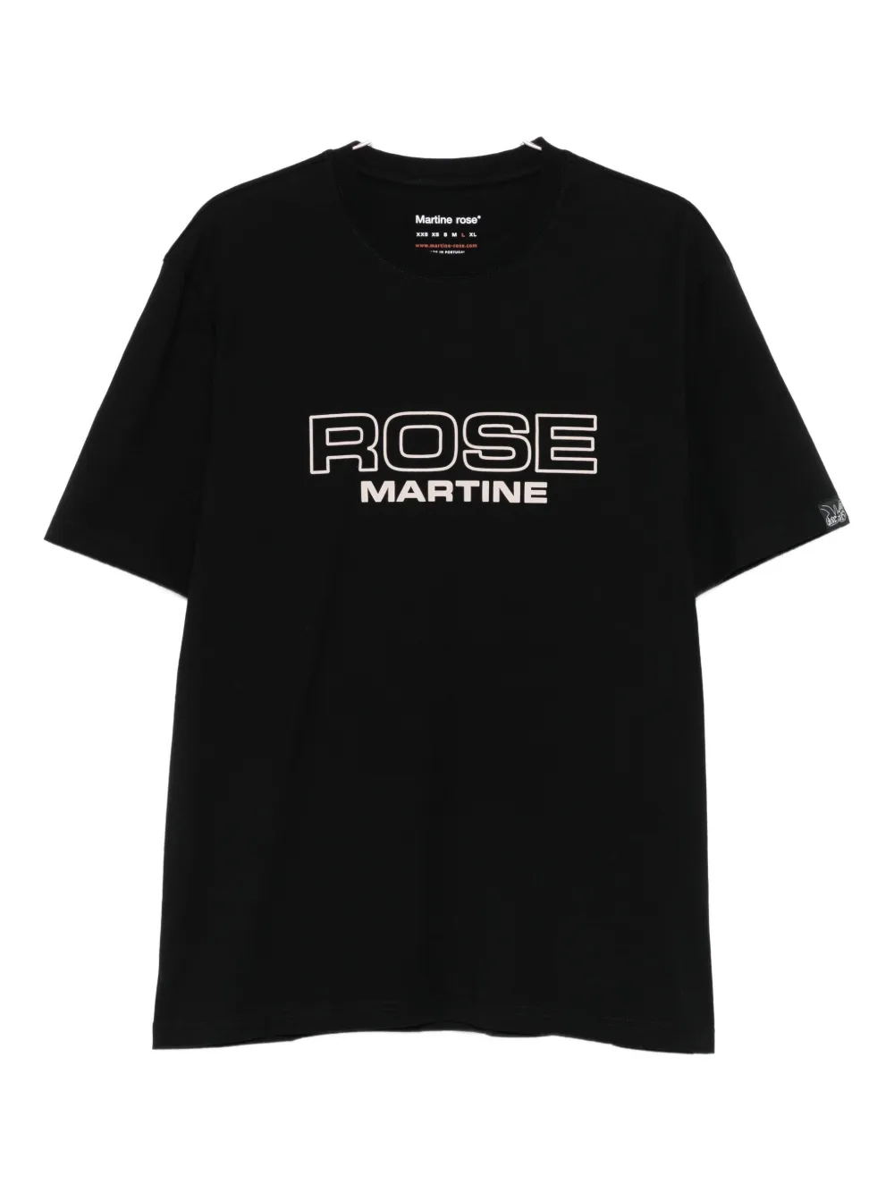 Martine Rose logo-print T-shirt - ブラック Martine Rose logo-print T-shirt - ブラック