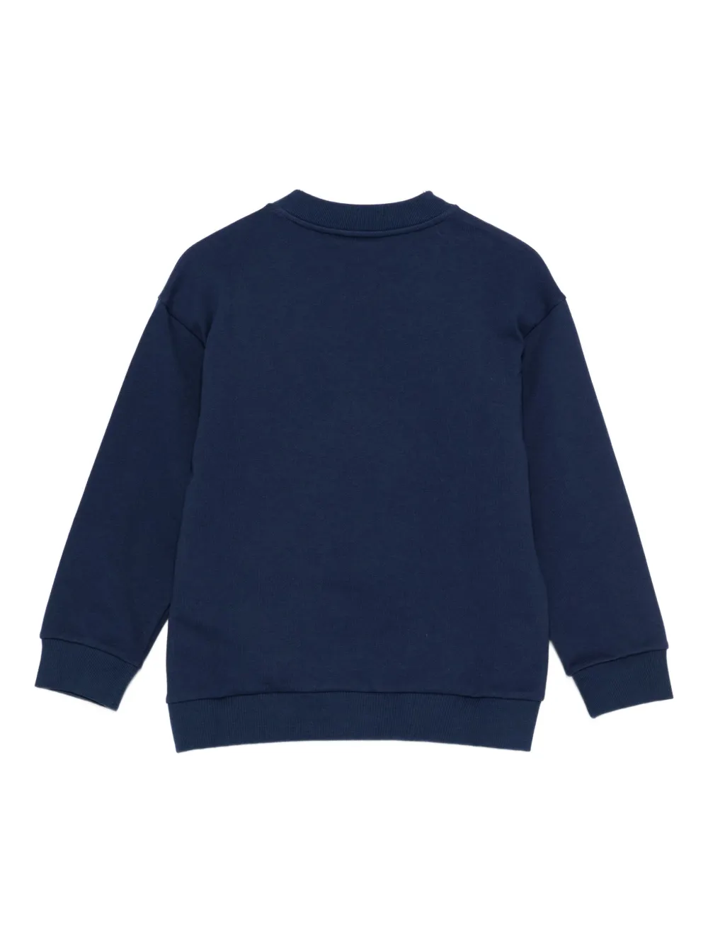 Fendi Kids Sweater met ronde hals Blauw