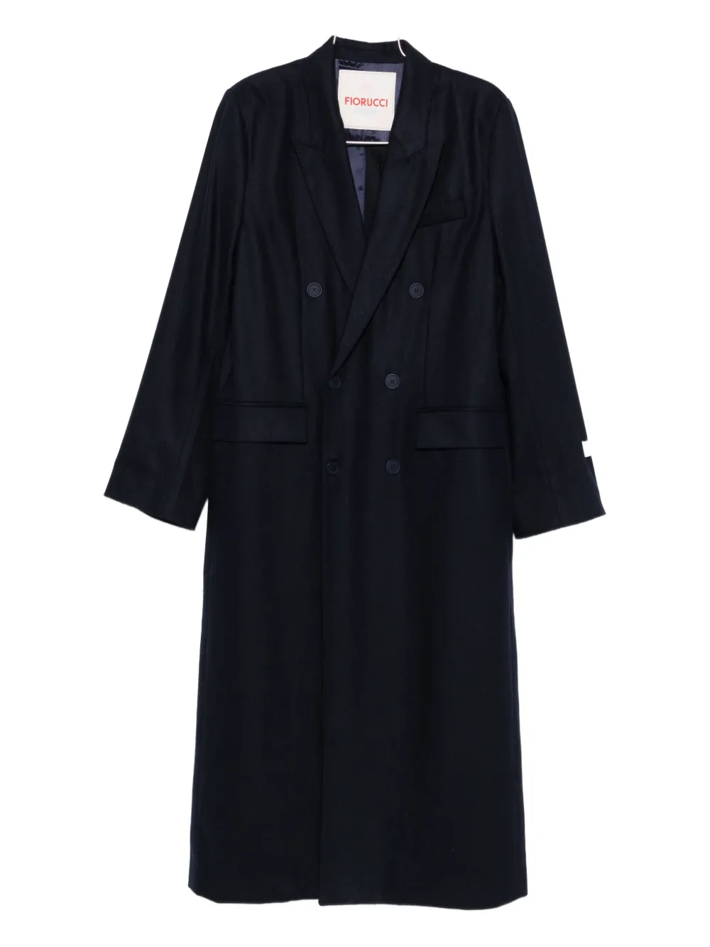 Fiorucci wool-blend double-breasted coat - Blu