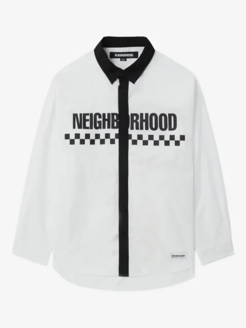 Neighborhood chemise en coton à carreaux
