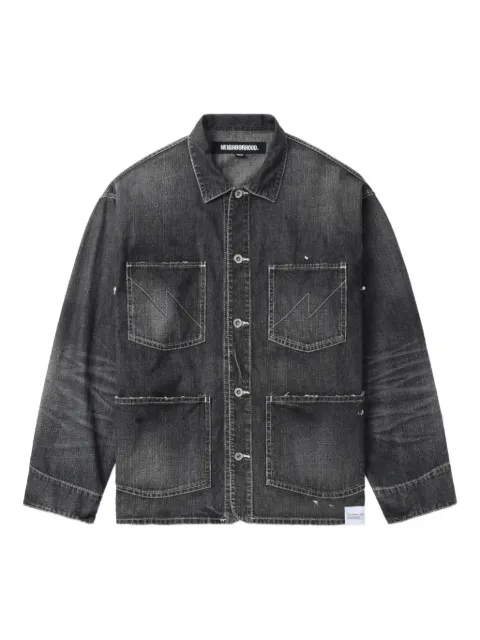 Neighborhood multi-pocket denim jacket