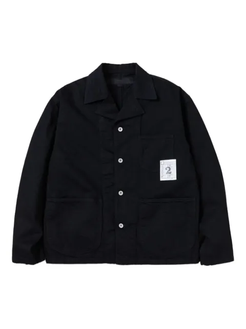 Neighborhood patch-pocket cotton jacket