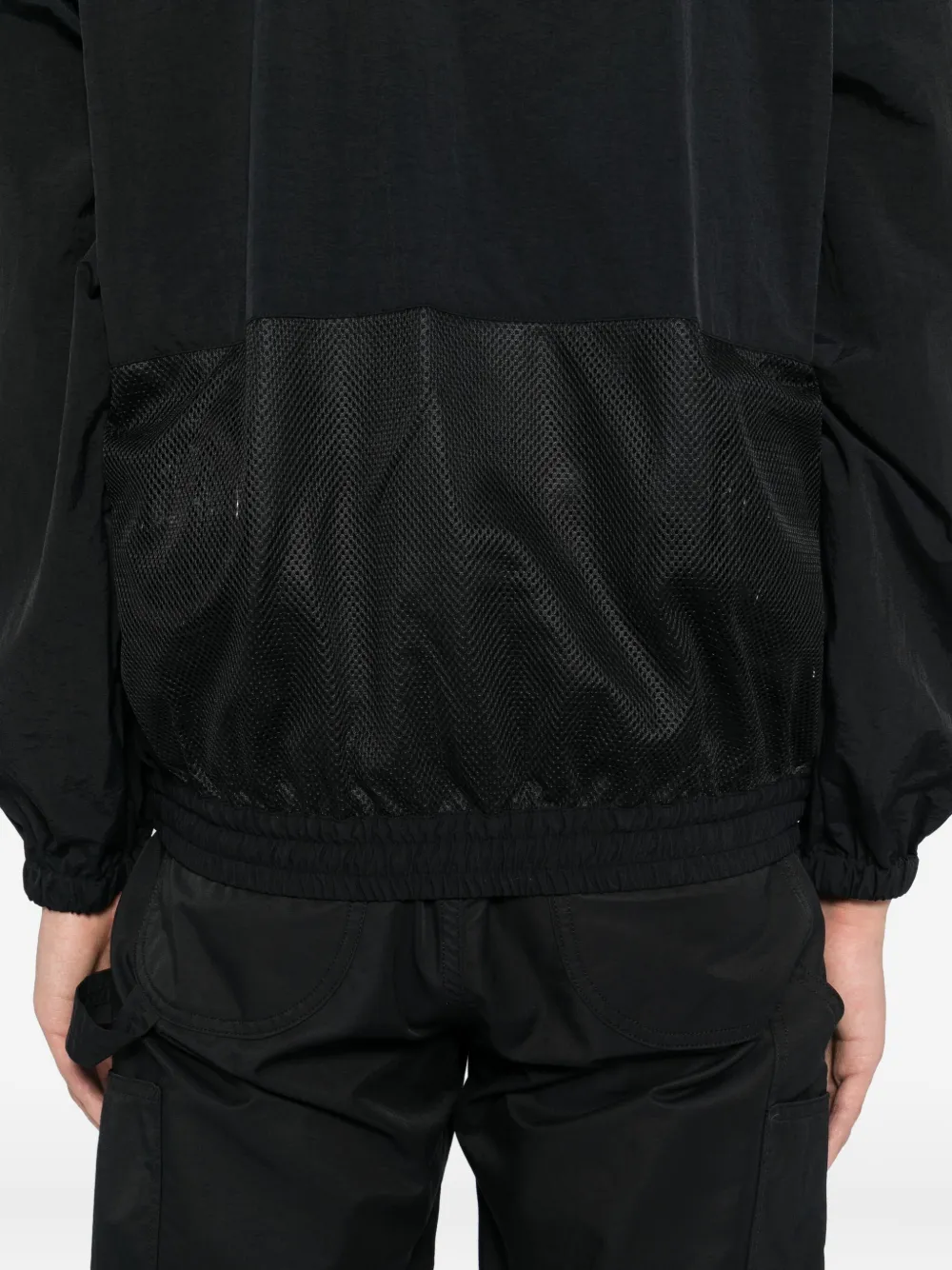 Neighborhood Jack met print Zwart