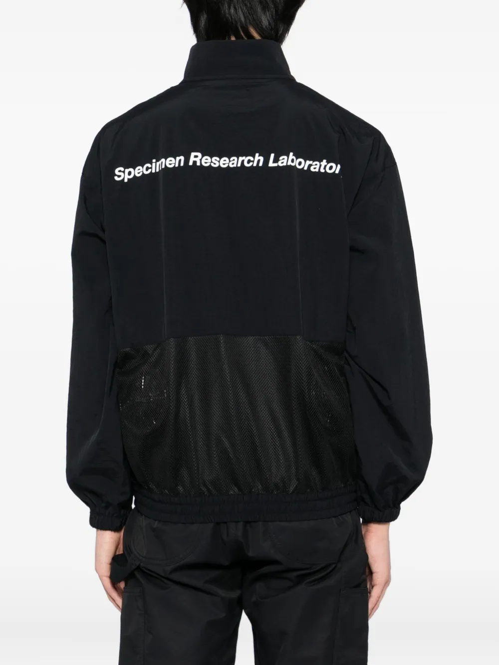 Neighborhood Jack met print Zwart