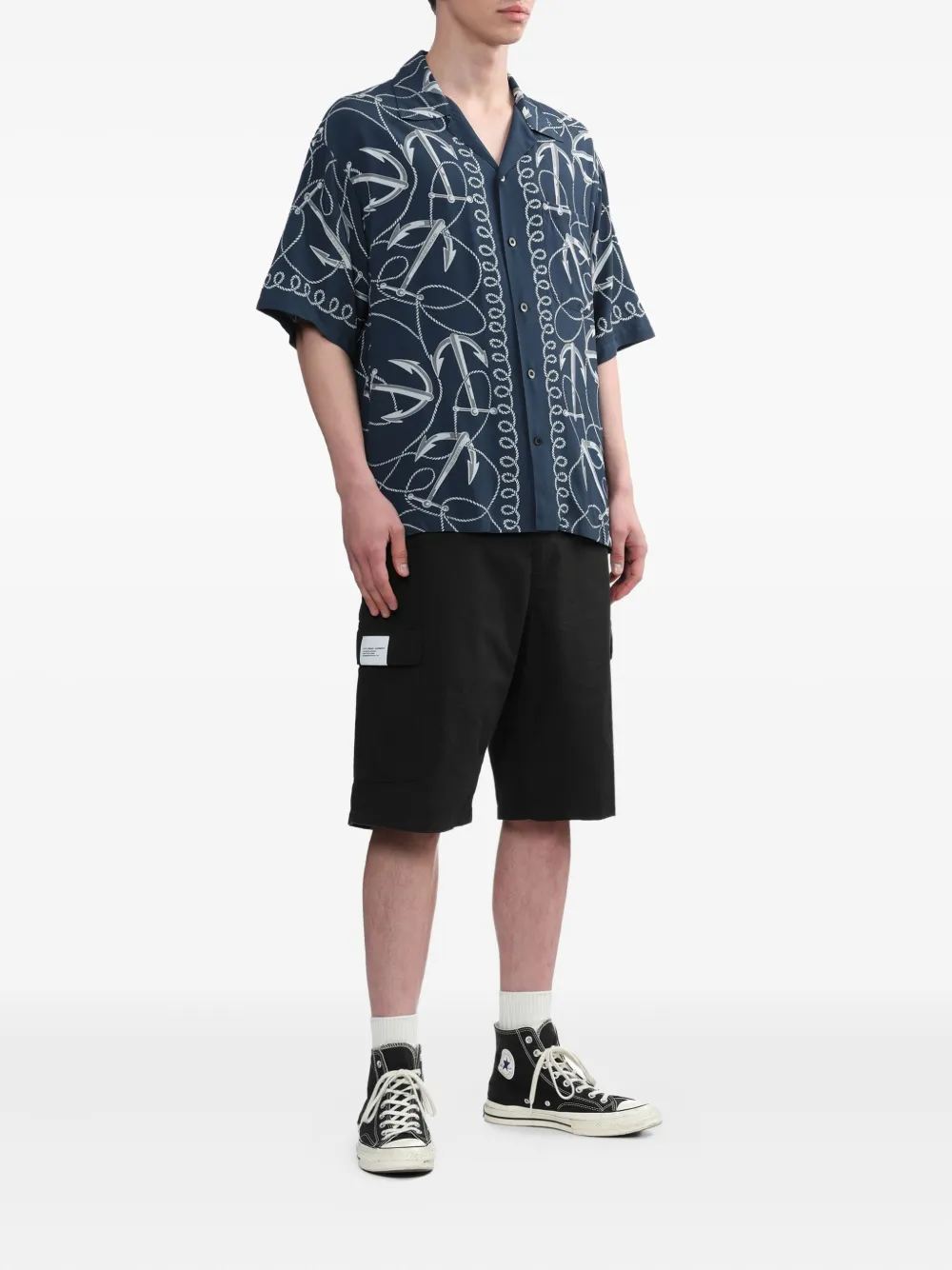 Neighborhood short-sleeve shirt - Blauw
