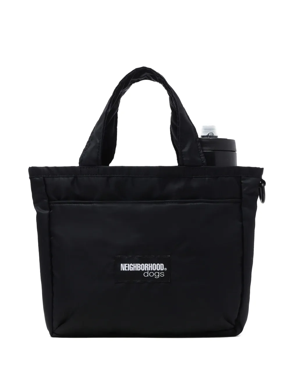 Neighborhood Shopper met logo Zwart