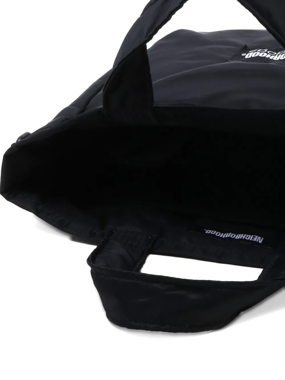 Neighborhood Shopper met logo Zwart