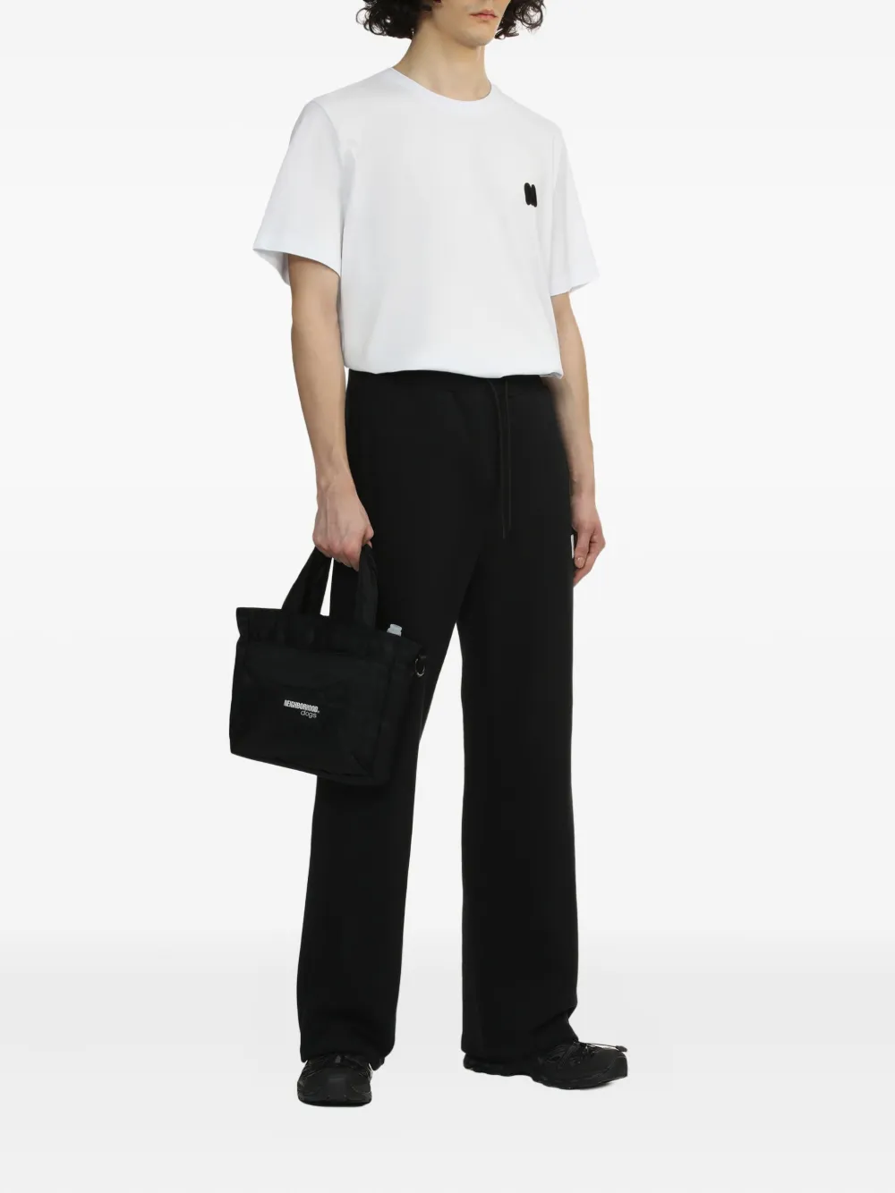 Neighborhood Shopper met logo Zwart