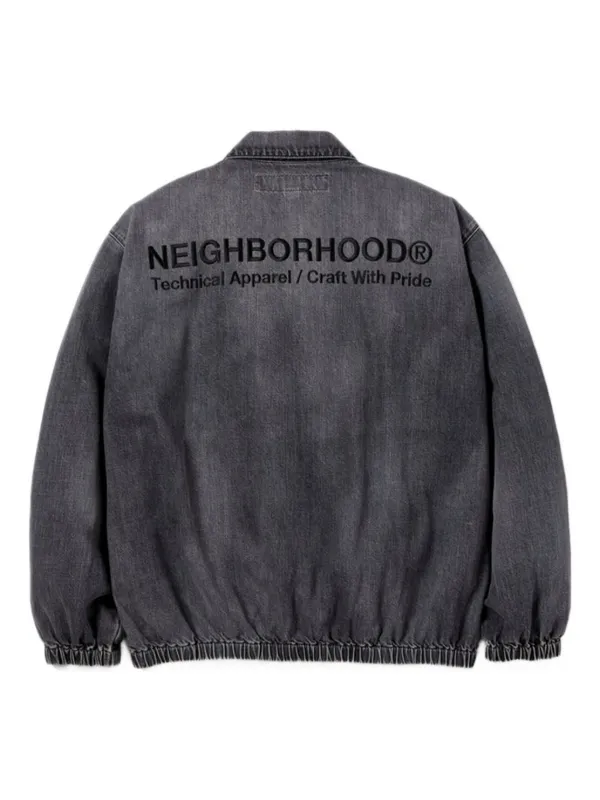 NEIGHBORHOOD デニム ジップアップジャケット GU公式 | デニムジップアップブルゾン(セットアップ可能)