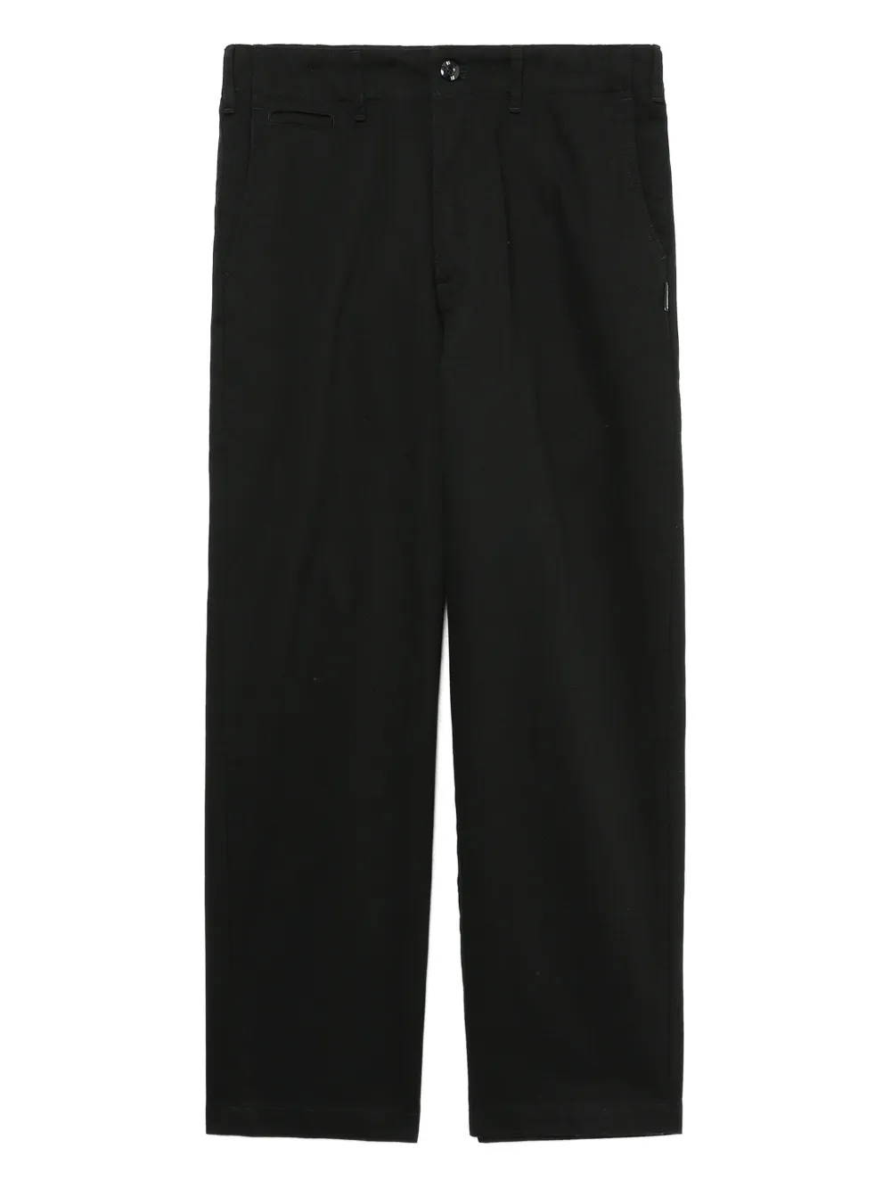 Neighborhood Katoenen broek met zak Zwart