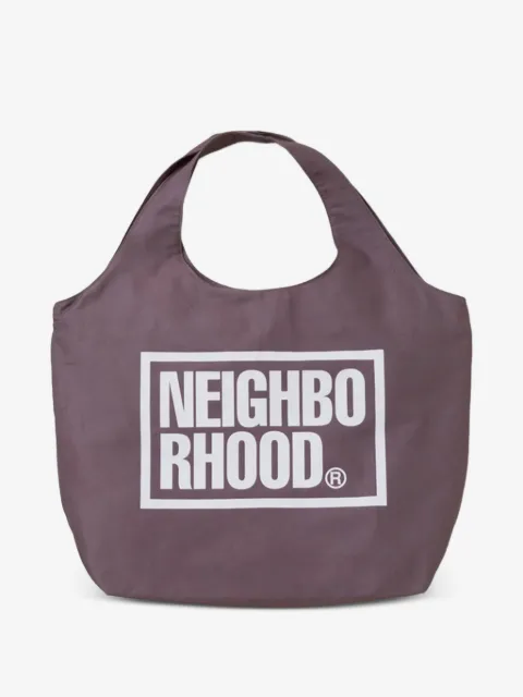 Neighborhood logo-print tote bag
