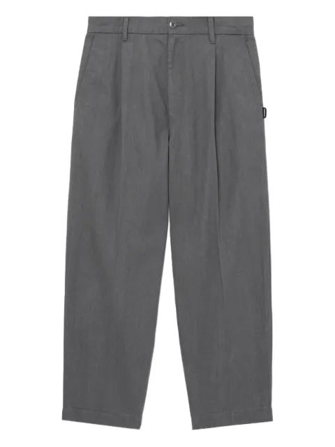 Neighborhood pleated-pocket cuffed trousers