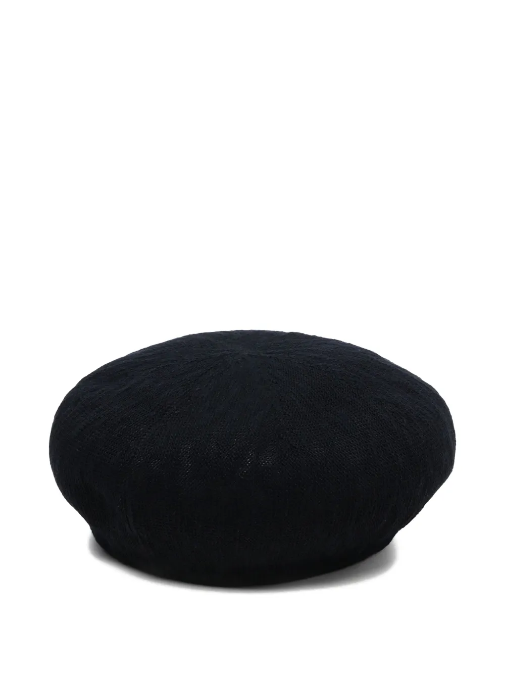 Neighborhood embroidered cotton-blend beret - Zwart