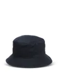 Neighborhood embroidered-logo cotton bucket hat - Grey