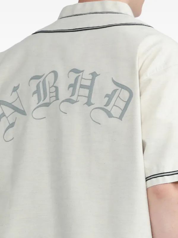 Neighborhood Embroidered short-sleeve Shirt | Neutrals | FARFETCH ZA