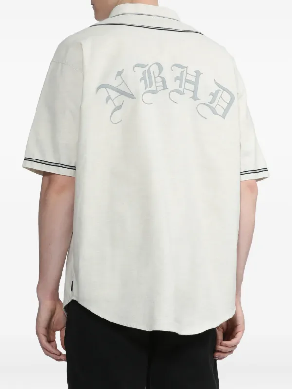 Neighborhood Embroidered short-sleeve Shirt | Neutrals | FARFETCH ZA