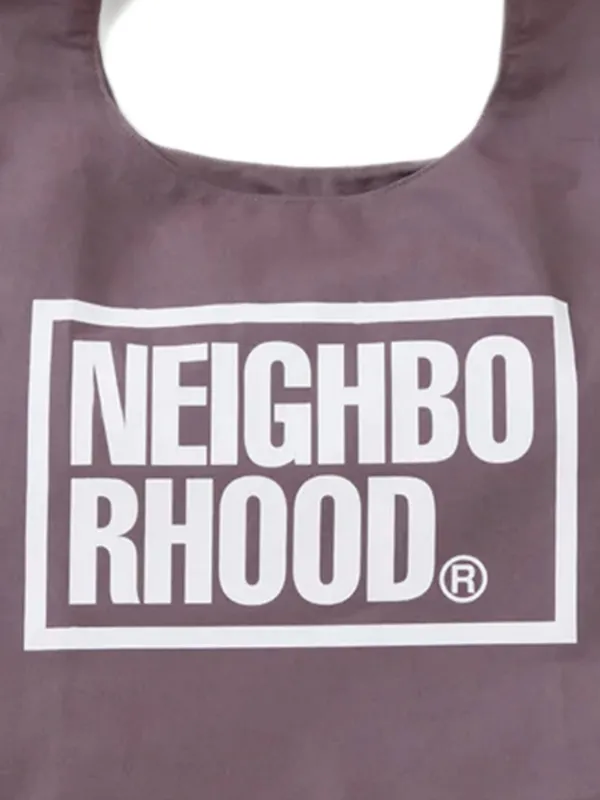 Neighborhood ID Cotton Tote Bag | Grey | FARFETCH GE