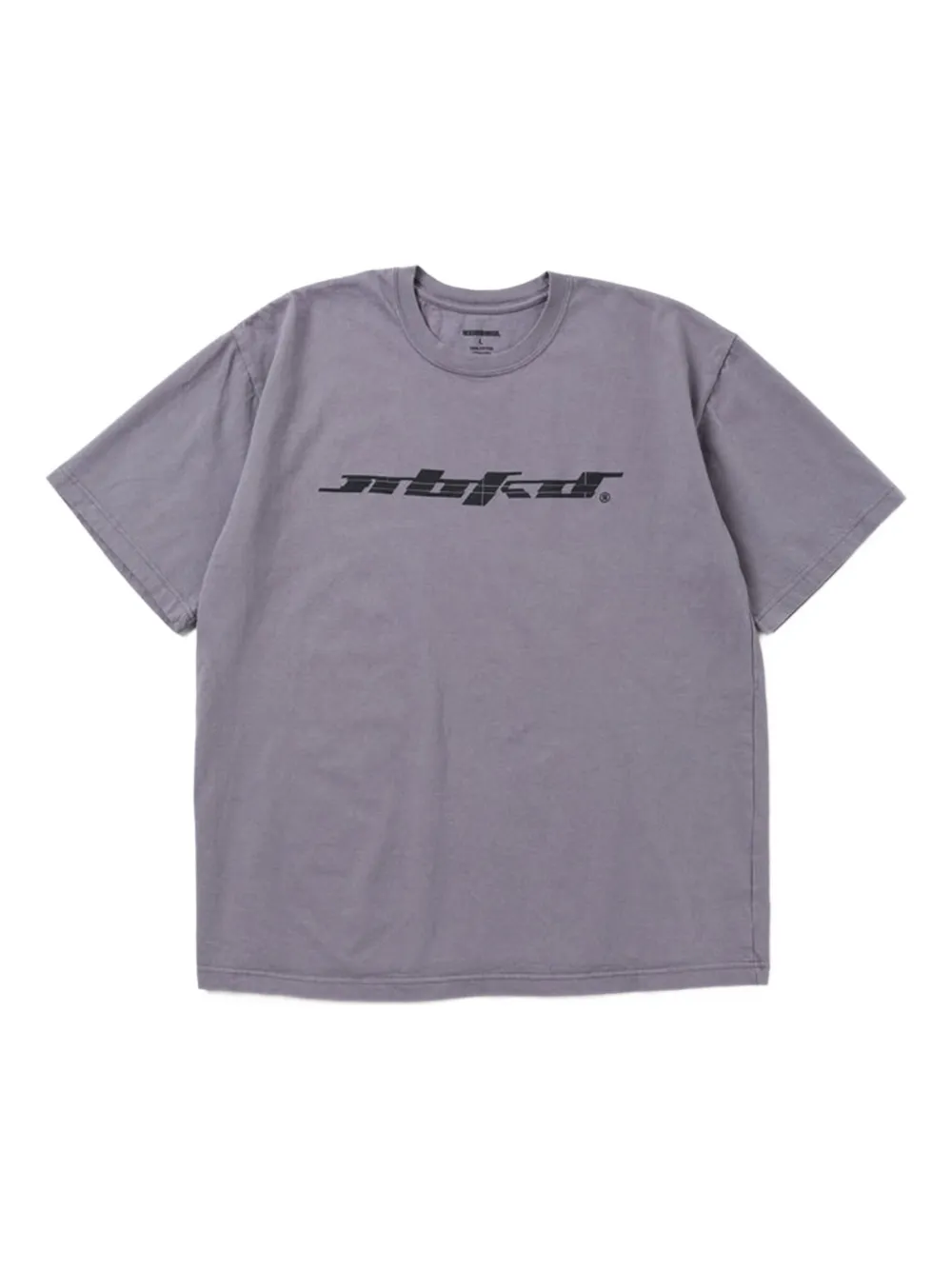 Neighborhood Katoenen T-shirt met grafische print Grijs