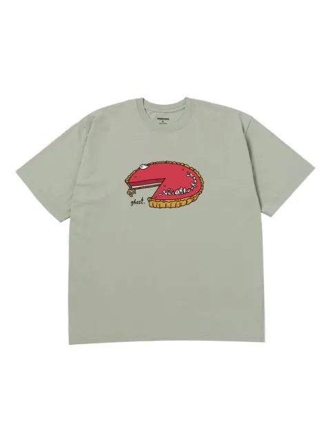 Neighborhood pie-print T-shirt
