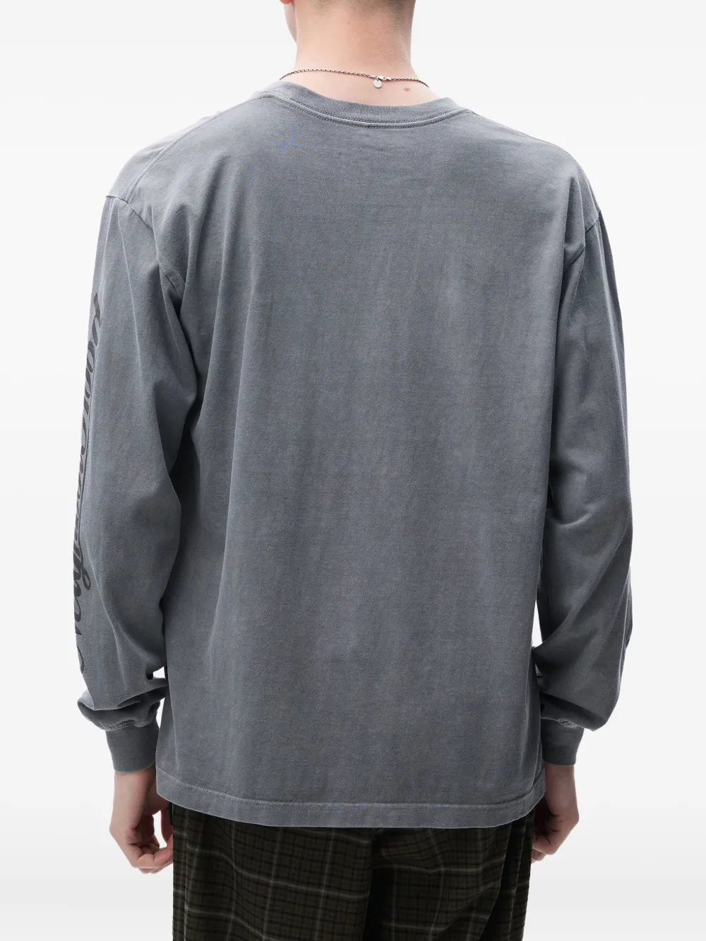 Neighborhood T-shirt met ronde hals Grijs