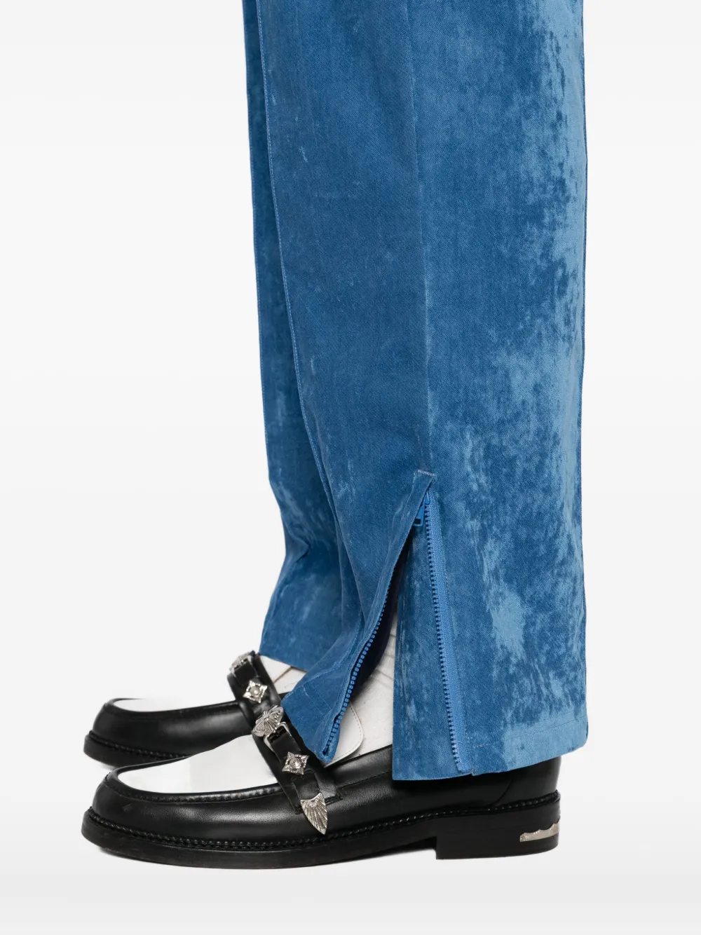 Toga Broek met wijde pijpen Blauw