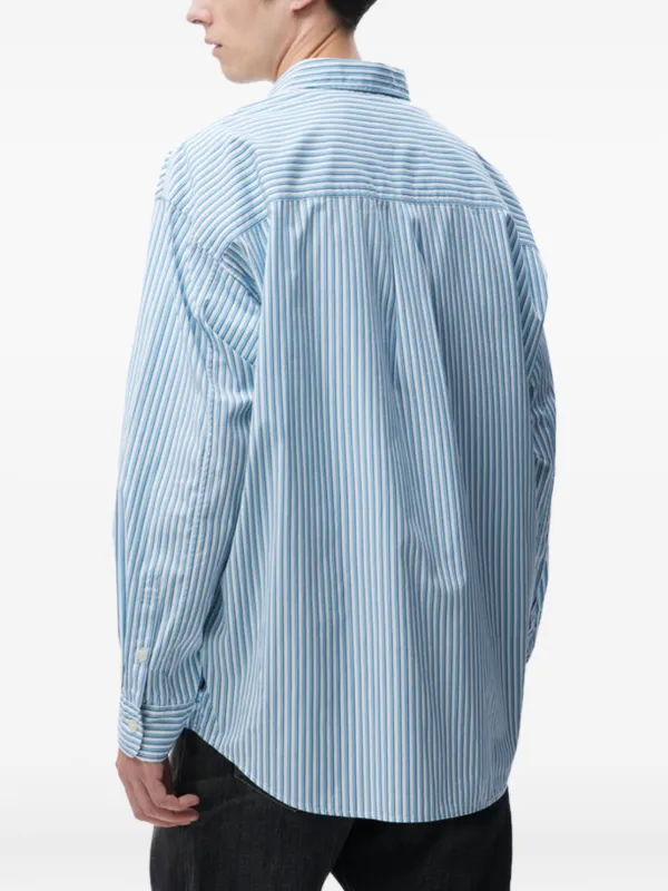 Neighborhood ストライプ シャツ | ブルー | FARFETCH JP