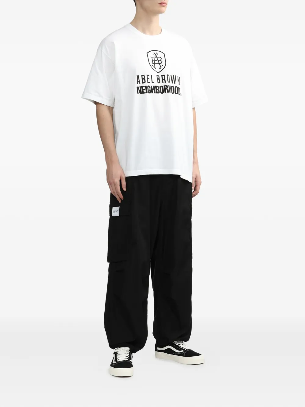 Neighborhood cargo-pocket trousers - Zwart