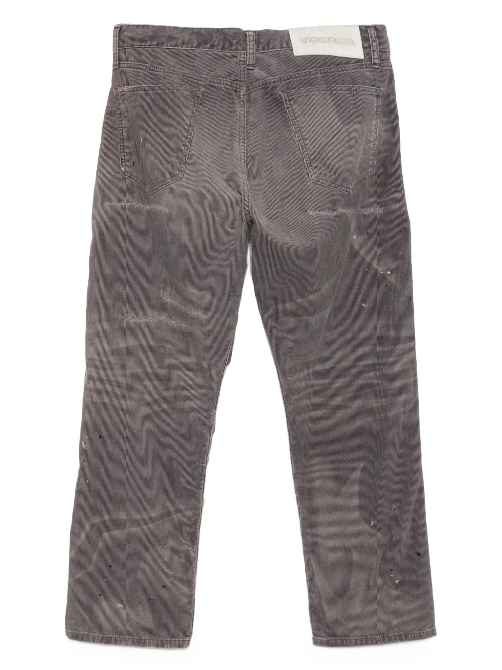 Neighborhood Savage straight broek - Grijs