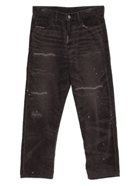 Neighborhood pantalones rectos Savage
