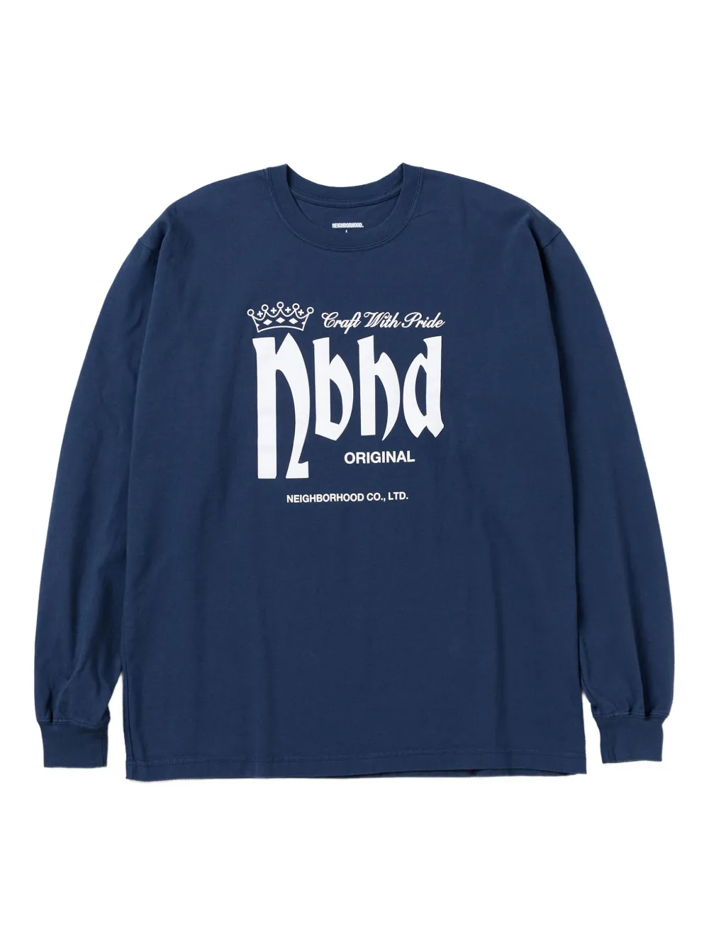 Neighborhood T-shirt met lange mouwen Blauw