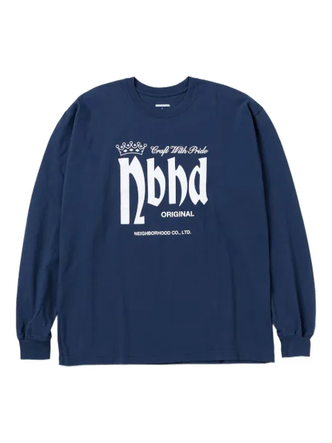 Neighborhood long-sleeve T-shirt