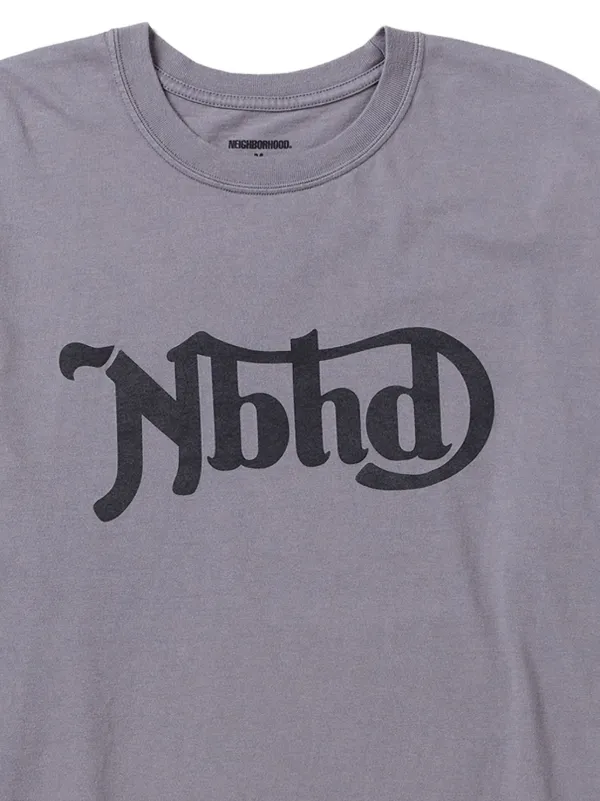 Neighborhood ロゴ ロングTシャツ | グレー | FARFETCH JP