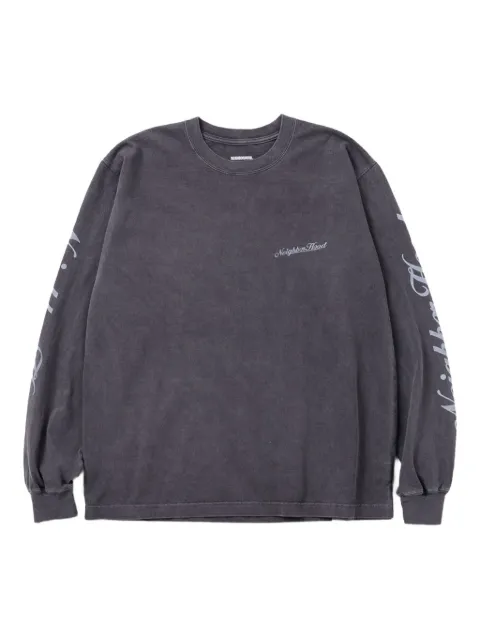 Neighborhood long-sleeve logo T-shirt