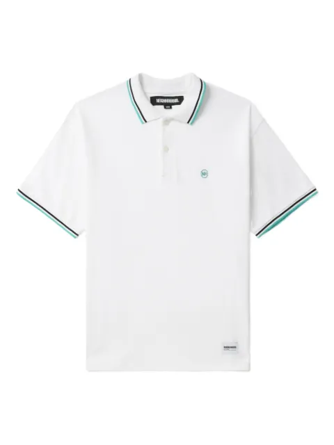 Neighborhood tipped polo shirt