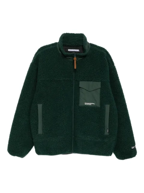 Neighborhood logo-embroidered jacket
