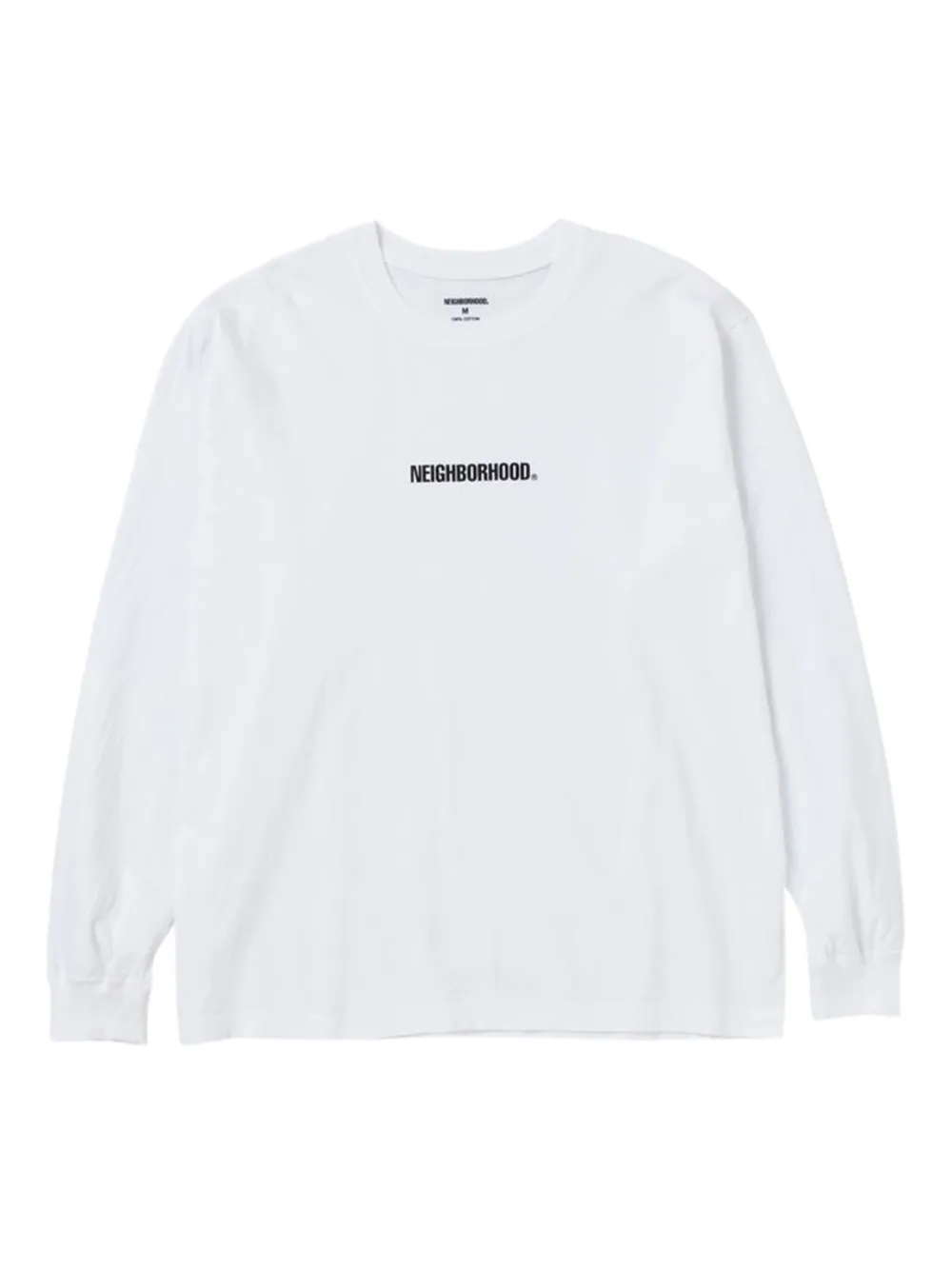 Neighborhood T-shirt met lange mouwen Wit