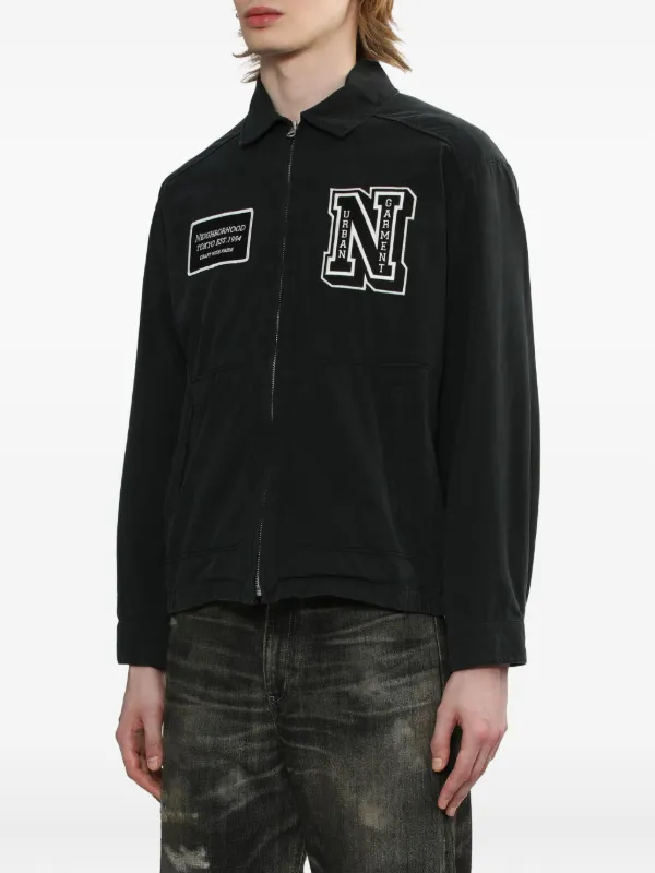 NEIGHBORHOOD 黒 ジップアップジャケット Neighborhood ジップアップ ジャケット | ブラック | FARFETCH JP